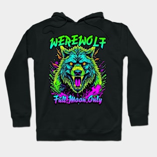 Full moon only Hoodie